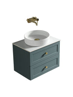 Load image into Gallery viewer, Bakewell 600mm Wall Hung Vanity Unit with Sintered Stone Countertop
