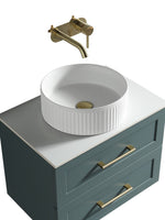Load image into Gallery viewer, Bakewell 600mm Wall Hung Vanity Unit with Sintered Stone Countertop
