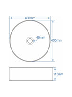 Load image into Gallery viewer, Orca Round Countertop Basin
