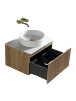 Load image into Gallery viewer, Flauto 600mm Wall Hung Vanity Unit with Sintered Stone Countertop
