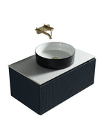 Load image into Gallery viewer, Flauto 600mm Wall Hung Vanity Unit with Sintered Stone Countertop
