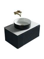 Load image into Gallery viewer, Flauto 600mm Wall Hung Vanity Unit with Sintered Stone Countertop
