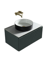 Load image into Gallery viewer, Flauto 600mm Wall Hung Vanity Unit with Sintered Stone Countertop
