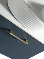 Load image into Gallery viewer, Piatta 600mm Wall Hung Vanity Unit with Sintered Stone Countertop
