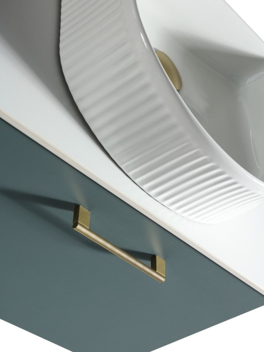 Piatta 600mm Wall Hung Vanity Unit with Sintered Stone Countertop