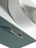 Load image into Gallery viewer, Piatta 600mm Wall Hung Vanity Unit with Sintered Stone Countertop
