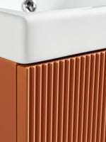 Load image into Gallery viewer, Flauto Mini Cloakroom Wall Hung Vanity &amp; Basin
