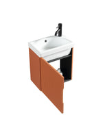 Load image into Gallery viewer, Flauto Mini Cloakroom Wall Hung Vanity &amp; Basin

