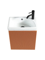 Load image into Gallery viewer, Flauto Mini Cloakroom Wall Hung Vanity &amp; Basin
