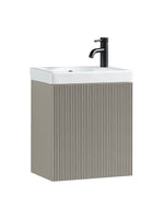 Load image into Gallery viewer, Flauto Mini Cloakroom Wall Hung Vanity &amp; Basin
