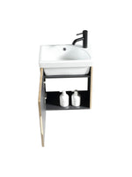 Load image into Gallery viewer, Flauto Mini Cloakroom Wall Hung Vanity &amp; Basin
