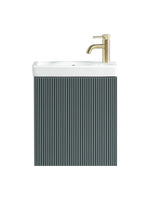 Load image into Gallery viewer, Flauto Mini Cloakroom Wall Hung Vanity &amp; Basin

