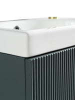 Load image into Gallery viewer, Flauto Mini Cloakroom Wall Hung Vanity &amp; Basin
