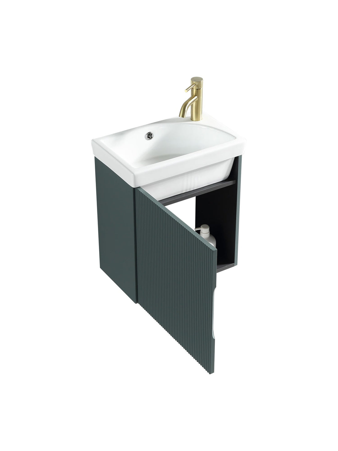 Flauto Mini Cloakroom Wall Hung Vanity & Basin