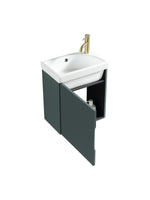 Load image into Gallery viewer, Flauto Mini Cloakroom Wall Hung Vanity &amp; Basin
