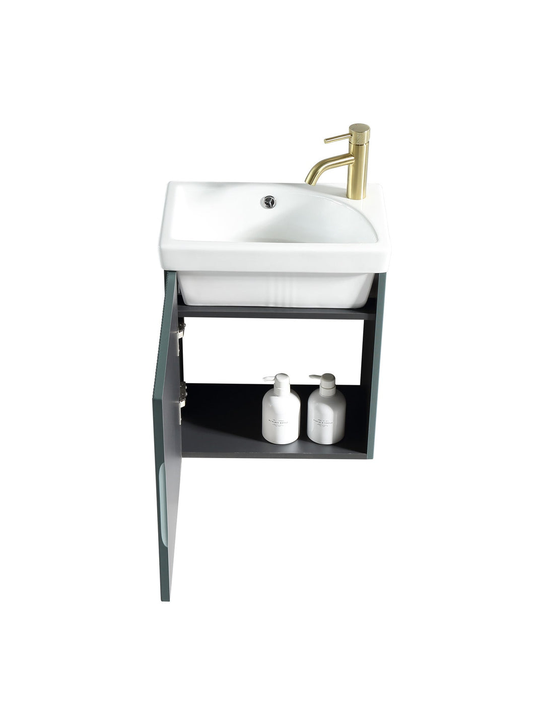 Flauto Mini Cloakroom Wall Hung Vanity & Basin