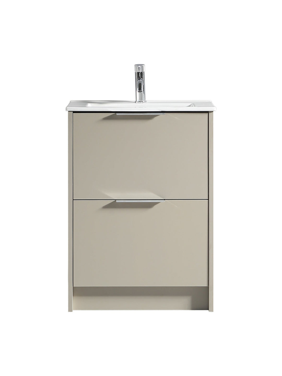Sora 600mm Two Drawer Floor Standing Vanity & Basin