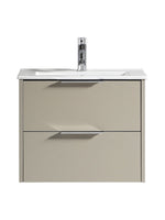 Load image into Gallery viewer, Sora 600mm Two Drawer Wall Hung Vanity &amp; Basin
