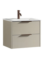 Load image into Gallery viewer, Sora 600mm Two Drawer Wall Hung Vanity &amp; Basin
