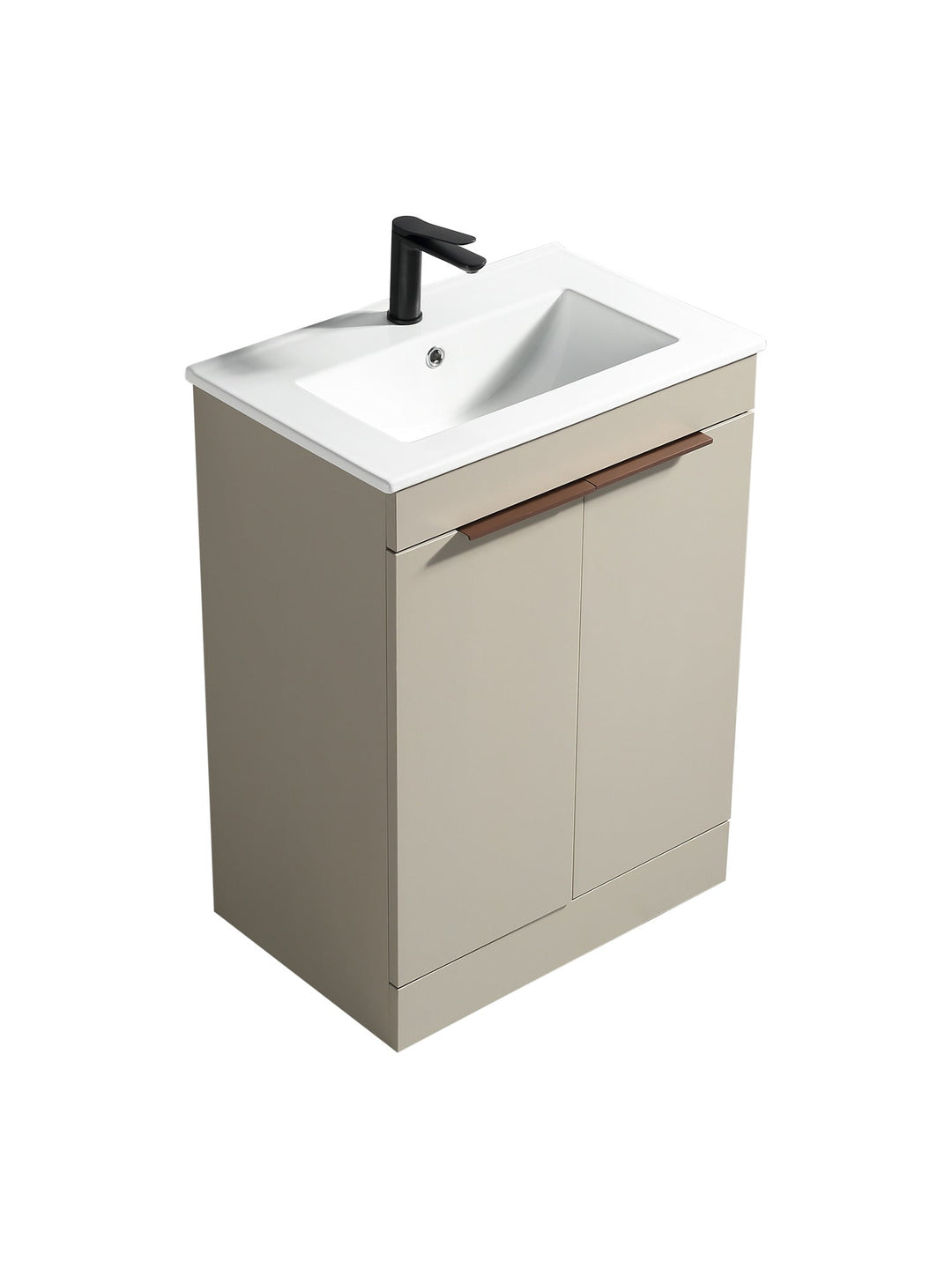 Sora 600mm Two Door Floor Standing Vanity & Basin