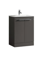 Load image into Gallery viewer, Sora 600mm Two Door Floor Standing Vanity &amp; Basin
