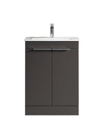 Load image into Gallery viewer, Sora 600mm Two Door Floor Standing Vanity &amp; Basin
