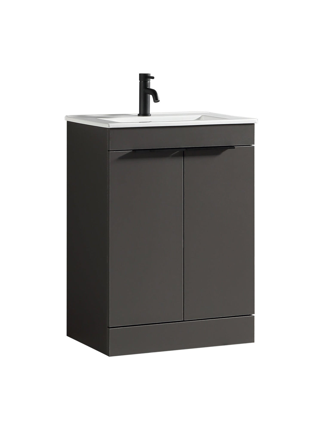 Sora 600mm Two Door Floor Standing Vanity & Basin