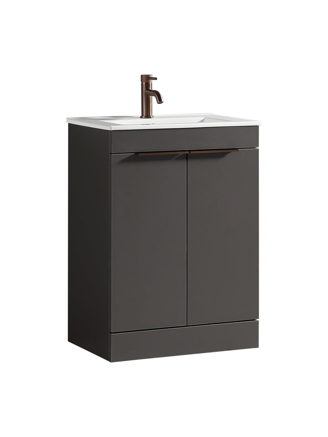 Sora 600mm Two Door Floor Standing Vanity & Basin