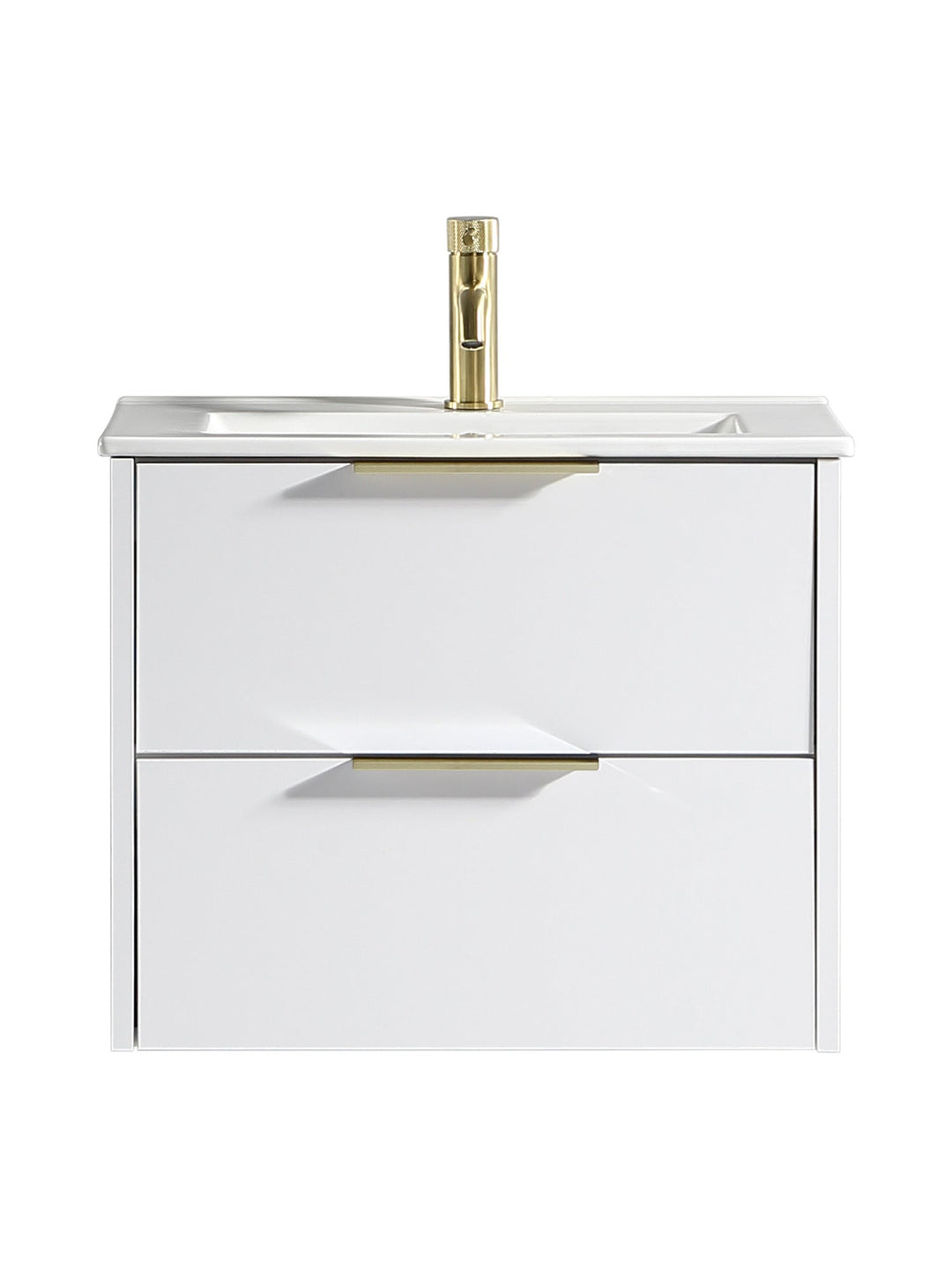 Sora 600mm Two Drawer Wall Hung Vanity & Basin