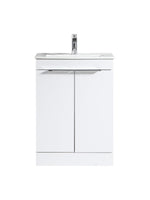 Load image into Gallery viewer, Sora 600mm Two Door Floor Standing Vanity &amp; Basin
