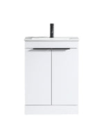 Load image into Gallery viewer, Sora 600mm Two Door Floor Standing Vanity &amp; Basin
