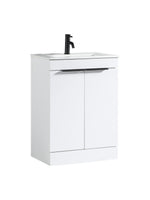 Load image into Gallery viewer, Sora 600mm Two Door Floor Standing Vanity &amp; Basin
