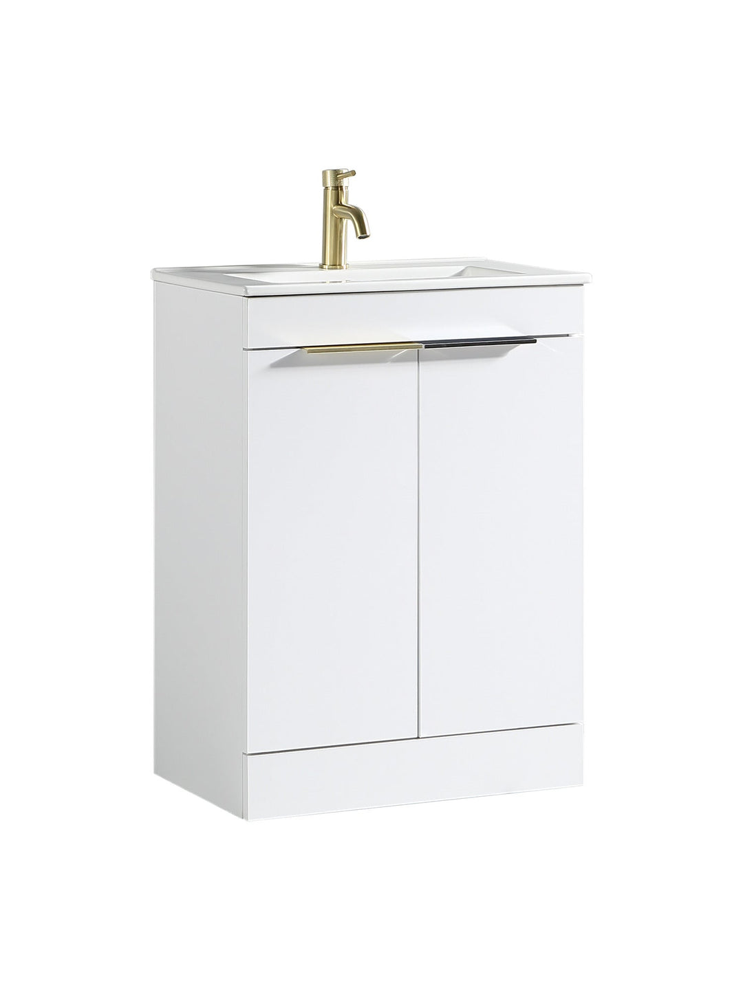 Sora 600mm Two Door Floor Standing Vanity & Basin