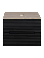 Load image into Gallery viewer, Monza Plus 600mm Fluted Wall Hung Vanity Unit with Countertop
