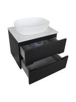 Load image into Gallery viewer, Monza Plus 600mm Fluted Wall Hung Vanity Unit with Countertop
