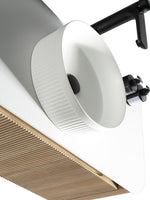 Load image into Gallery viewer, Flauto 1070mm Wall Hung Curved Corner Vanity Unit with Sintered Stone Countertop
