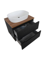 Load image into Gallery viewer, Monza Plus 600mm Fluted Wall Hung Vanity Unit with Countertop
