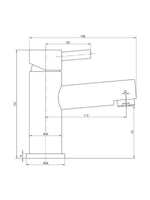 Load image into Gallery viewer, Harlech Mono Basin Mixer Tap &amp; Waste
