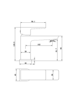 Load image into Gallery viewer, Swansea Mini Mono Basin Mixer Tap &amp; Waste
