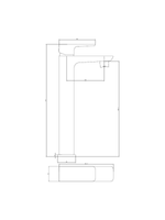 Load image into Gallery viewer, Swansea Brushed Brass Freestanding Mono Basin Mixer Tap
