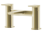 Load image into Gallery viewer, Swansea Brushed Brass Bath Filler Tap
