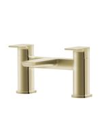 Load image into Gallery viewer, Swansea Brushed Brass Bath Filler Tap
