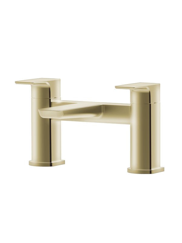 Swansea Brushed Brass Bath Filler Tap
