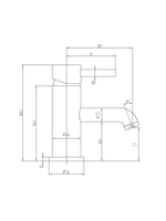 Load image into Gallery viewer, Chepstow Mono Mixer Tap &amp; Waste

