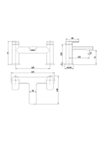 Load image into Gallery viewer, Wrexham Chrome Bath Filler
