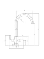 Load image into Gallery viewer, Monmouth Dual Kitchen Tap
