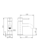 Load image into Gallery viewer, TB+ Redondo Round Eco Control / Cold-Start Basin Mixer Tap
