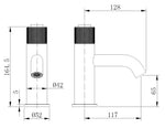 Load image into Gallery viewer, TB+ Redondo Round Push-Button Basin Mixer Tap
