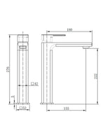 Load image into Gallery viewer, TB+ Quadrado Square Tall ECO Control/Cold Water Start Basin Mixer
