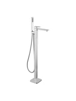 Load image into Gallery viewer, TB+ Quadrado Square Freestanding Bath Tap with Shower Mixer

